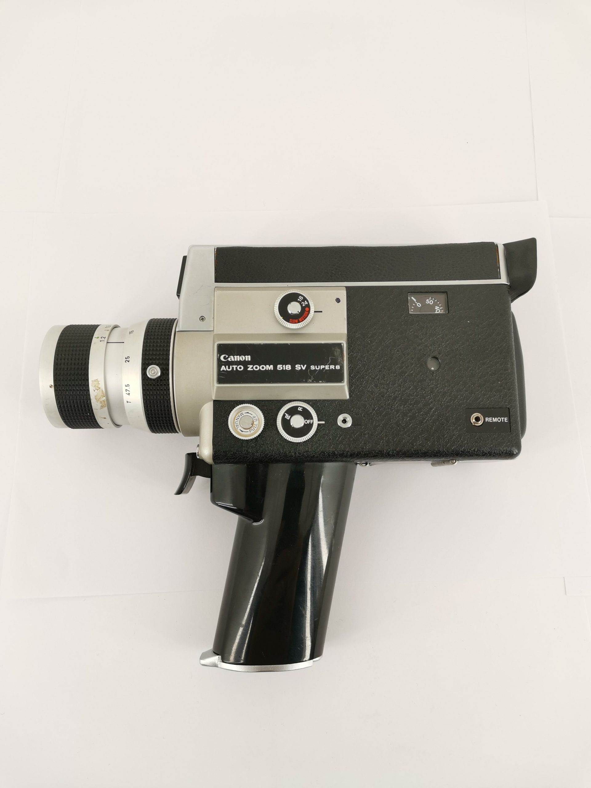 Canon autozoom 518 SV S8 βιντεοκάμερα εποχής 1974 λειτουργική