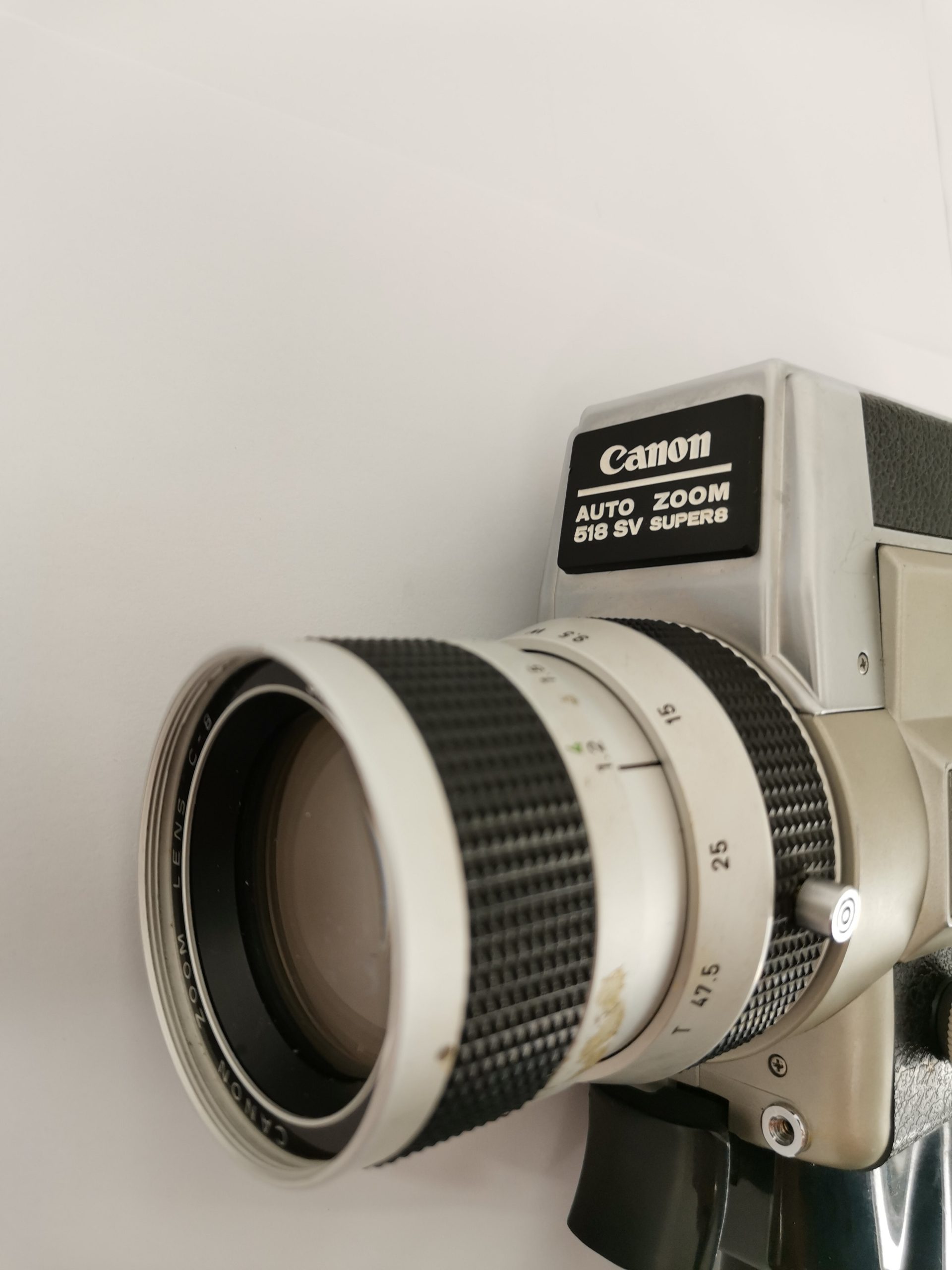 Canon autozoom 518 SV S8 βιντεοκάμερα εποχής 1974 λειτουργική - Image 4